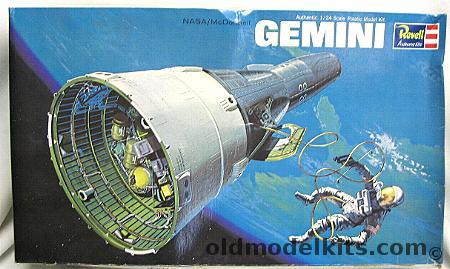 Revell 1/24 NASA/McDonnell Gemini Spacecraft, 85-1835 plastic model kit